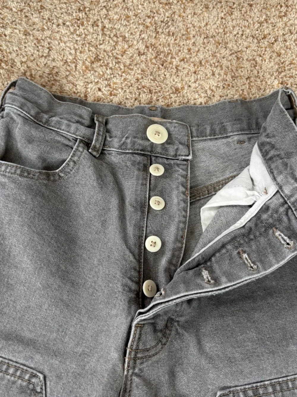 Jesse Kamm Patchfront Handy Pants - hammer loop removed - Picture 5 of 6